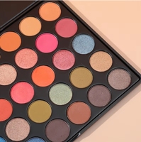 Palette de fards à paupières TY, nouvelle collection, 35 couleurs, vegan, poudre minérale, fini mat et scintillant, marque privée