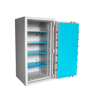 Caja Fuerte de Seguridad de Acero Hc, Gabinete para Documentos Ignífugo, Organizador de Oficina Antirrobo, Duradero, Tipo Rectangular, Estilo Moderno - Product Image 1
