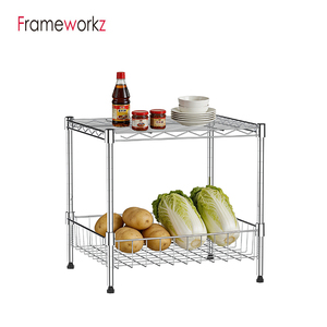 Estantes <span class=keywords><strong>de</strong></span> <span class=keywords><strong>Cocina</strong></span> <span class=keywords><strong>de</strong></span> Dos Niveles, Almacenamiento para Especias y Frascos, Apilables y Expandibles, <span class=keywords><strong>Estante</strong></span> <span class=keywords><strong>Pequeño</strong></span> para <span class=keywords><strong>Cocina</strong></span> - Product Image 1