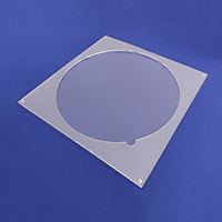 Support de stockage en acrylique transparent, boîte de CD en acrylique magnétique, présentoir de CD personnalisé en Lucite
