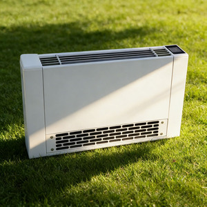 Unité de ventilation hydronique verticale sur pied avec profil mince pour le chauffage et le refroidissement des salons et bureaux, économie d'espace - Product Image 4