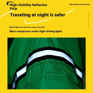 새로운 소형 중형 방수 범용 애완 동물 비옷 반사 개 애완 동물 비옷 야외 투어 - Product Image 2