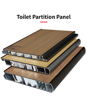Panneau composite en aluminium et plastique avec finition en texture bois entièrement personnalisée, stable, résistant aux intempéries, matériau de construction, panneau mural