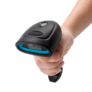 Escáner de código de barras de código QR 1D 2D portátil inalámbrico 2,4G WIFI <span class=keywords><strong>USB</strong></span> para almacén, supermercado, escáner Android Mac IOS - Product Image 1