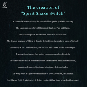 Interruptores Mecánicos Originales Kailh BOX Spirit Snake, Carcasa con Guía de Luz Intercambiable en Caliente, Vida Útil de 70 Millones de Ciclos, Estándar <span class=keywords><strong>MX</strong></span> para <span class=keywords><strong>Teclado</strong></span> - Product Image 4