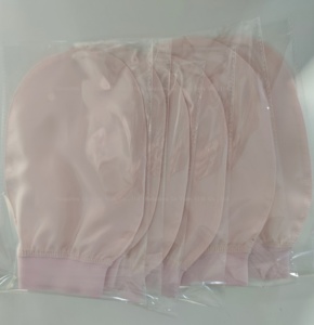 Gants de bain <span class=keywords><strong>en</strong></span> <span class=keywords><strong>soie</strong></span> de haute qualité, gants exfoliants pour le visage et le corps <span class=keywords><strong>en</strong></span> <span class=keywords><strong>soie</strong></span> brute, gants de beauté pour spa, gants <span class=keywords><strong>en</strong></span> <span class=keywords><strong>soie</strong></span> turque pour éliminer les peaux mortes - Product Image 3