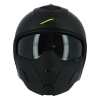 Casques ASTONE Noir mat MINIJET SK6 Matériau ABS XXL Casque ouvert pour la conduite à moto