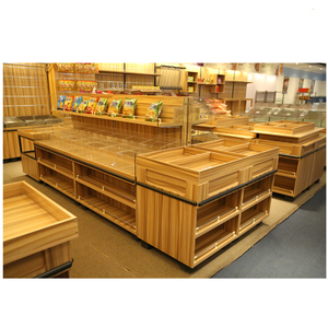Bon <span class=keywords><strong>Prix</strong></span> Deux Couches Supermarché Légumes et Fruits Étagère - Product Image 1