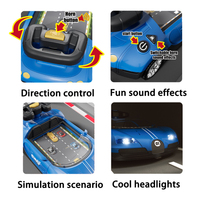 Jeu de société éducatif pour enfants 2025, simulation de course, volant de direction, jouet amusant, volant de direction de conduite routière