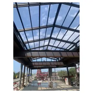 Optima Customized New Design High Quality Glass Roof For Building Glass Roof Skylight Window
