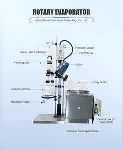 솔벤트 증류 용 실험실 진공 펌프가있는 50L 회전식 증발기 알코올 증류기 - Product Image 2