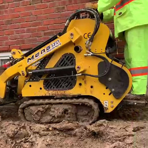 Máquina excavadora de 830mm de ancho, minicargador de deslizamiento de pista de motor EPA para movimiento de tierra - Product Image 2