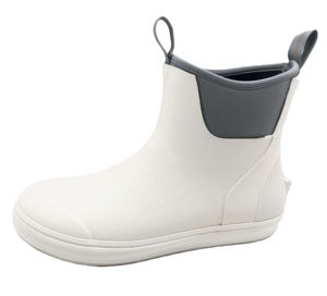 Bottes <span class=keywords><strong>de</strong></span> pluie en caoutchouc néoprène léger unisexe <span class=keywords><strong>de</strong></span> couleur blanche pour pont, <span class=keywords><strong>pêche</strong></span>, bottes <span class=keywords><strong>de</strong></span> <span class=keywords><strong>pêche</strong></span> à la voile - Product Image 1