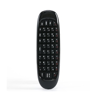 Clavier sans fil Shenzhen Daqu 2.4G Mini Air Fly Mouse C120 avec batterie intégrée pour Android TV Box utilisant la télécommande