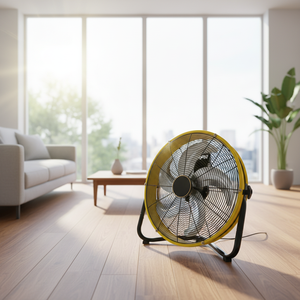 Ventilateurs sur pied électriques haute puissance pour usage commercial et domestique, colonnes <span class=keywords><strong>de</strong></span> refroidissement extérieures en métal, ventilation au sol, quatre vitesses <span class=keywords><strong>de</strong></span> vent, faciles à utiliser - Product Image 4