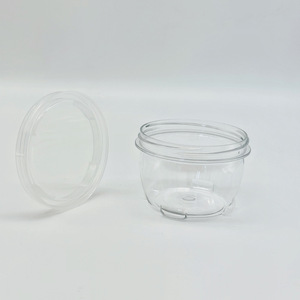 Food <b>Storage</b> <b>Container</b> 220ml Round Airtight Clip On Lid General Packaging - Product Image 2