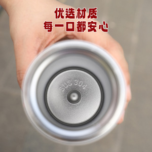 Stainless Steel Insulated Water Bottle 500ml Cartoon Design Portable Travel Outdoor Student Use - Product Image 4