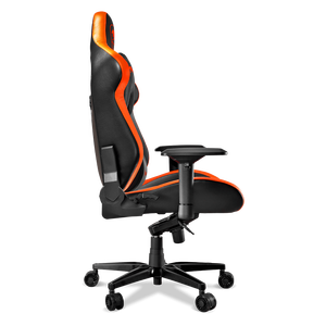 4D扶手装甲聚氨酯人体工程学行政转椅现代豪华办公椅，经典皮革游戏 - Product Image 4