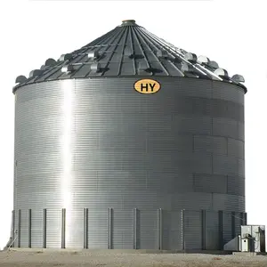 50-15000 tonnellate di Semi di Girasole Silo Per La Memorizzazione di Semi di Olio di Stoccaggio In Acciaio Silo Per Il Grano di Stoccaggio Temporaneo Silo Produttore