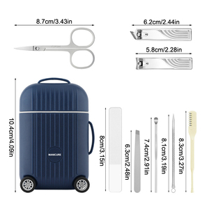 Vente en gros d'autres articles de première nécessité : Coupe-ongles pliable en métal mini pour compartiment de bagages - Product Image 3