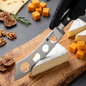 Juego de 3 Cuchillos para Queso de 6 Pulgadas, Cortador y Rebanador, Cuchillo de Cocina Multifuncional de Lujo, Ecológico, para Restaurante, para Untar Mantequilla - Product Image 2