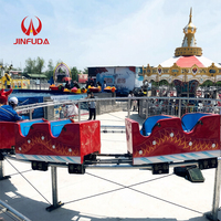 Mini Montagnes Russes pour Centre Commercial, Manège Électrique Passionnant pour Enfants, Train Dragon pour Jardin