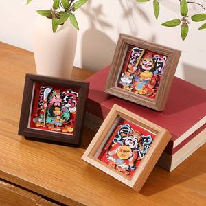 Blessings Spring Festival National Trend New Chinese Style 3D Paper-Cut Three-Dimensional Photo Frame - Product Image 4