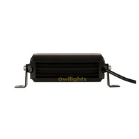 2024 Hotsell voiture LED travail lumière camion barre lumineuse LED 8 pouces 36w barre antibrouillard avec lentille jaune et claire pour camion moto