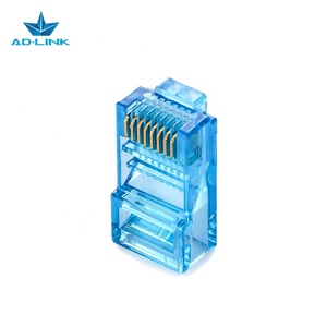 Chất Lượng Cao Cáp Utp 8p8c Plug-conector Với Cat5e Lan Nối Rj45 Cat6 Nối - Product Image 4