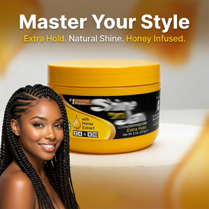 Cire coiffante personnalisée en gros sous marque privée pour tresses, brillance et tenue forte, hypoallergénique, anti-frisottis - Product Image 5