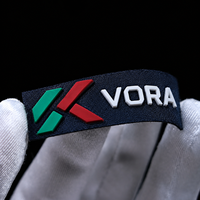 Étiquettes de soin personnalisées en silicone 3D, transfert thermique, écologiques, logo gaufré, sérigraphiées, étiquettes de marque pour vêtements, étiquettes en feutre
