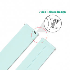 สายนาฬิกายางขนาด 20 มม. 22 มม. แบบปลดเร็ว พร้อมหัวเข็มขัดแม่เหล็ก สายรัดข้อมือซิลิโคนสำหรับนาฬิกา <span class=keywords><strong>Samsung</strong></span> Galaxy Watch 5 <span class=keywords><strong>4</strong></span> - Product Image 4