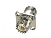 Fiche mâle UHF vers UHF/N et prise femelle Connecteur coaxial RF droit et à angle droit et de type T