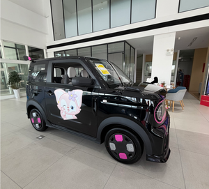 <span class=keywords><strong>Panda</strong></span> 2024, véhicule <span class=keywords><strong>d</strong></span>'<span class=keywords><strong>occasion</strong></span>, mini véhicule à énergie nouvelle, boîte de vitesses automatique, conduite à gauche, autonomie de 210 km, sièges en cuir, couleur foncée, électrique - Product Image 2