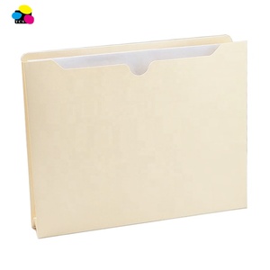 Raccoglitori per Ufficio, 50 per Scatola, Linguette Rinforzate a Taglio Dritto, Formato Lettera, Espansione 1'', Ecologici, Spessore 11pt, Personalizzabili - Product Image 4