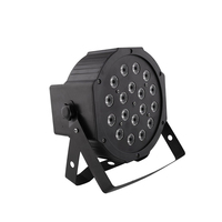 Projecteur LED Full Color 18 pièces DMX RGB pour mariage, club, DJ, discothèque, scène, avec télécommande