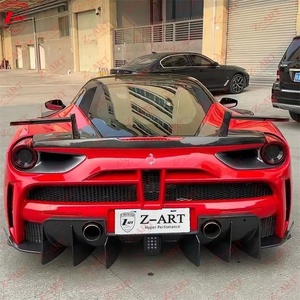 Kit <span class=keywords><strong>de</strong></span> Carrocería Z-ART Estilo M <span class=keywords><strong>488</strong></span> Aerokit para <span class=keywords><strong>Ferrari</strong></span> <span class=keywords><strong>488</strong></span> <span class=keywords><strong>GTB</strong></span> 2015-2019, Alerón Trasero Mejorado, Difusor para <span class=keywords><strong>Ferrari</strong></span> <span class=keywords><strong>488</strong></span>, Kit <span class=keywords><strong>de</strong></span> Tuning - Product Image 6