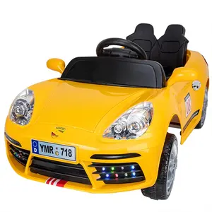 Wholesale all kinds of color cute electric toy cars four-wheel children's electric cars