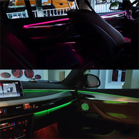 Nouvelle lumière d'ambiance conversion automatique voiture porte intérieure lumière ambiante éclairage décoratif pour BMW X5 X6 F15 F16 2014-2018
