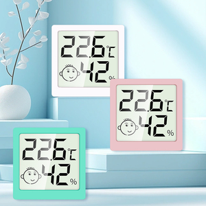 Rongce Lx8101 Mini Kỹ Thuật Số Nhiệt Độ Độ Ẩm Meter Với Dễ Thương Biểu Tượng Cảm Xúc, Độ Chính Xác Cao Ẩm Kế Nhiệt Kế Cho Trong Nhà Sử Dụng Nhà - Product Image 4