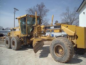 Motoniveladora usada CAT140H/motoniveladora original con movimiento de ruedas Caterpillar CAT140 140G 140H 140M 140K - Product Image 6