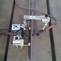 Nouvelle chariot-robot de soudage à quatre roues motrices, construction en acier au carbone, outils et équipements de soudage personnalisables OEM