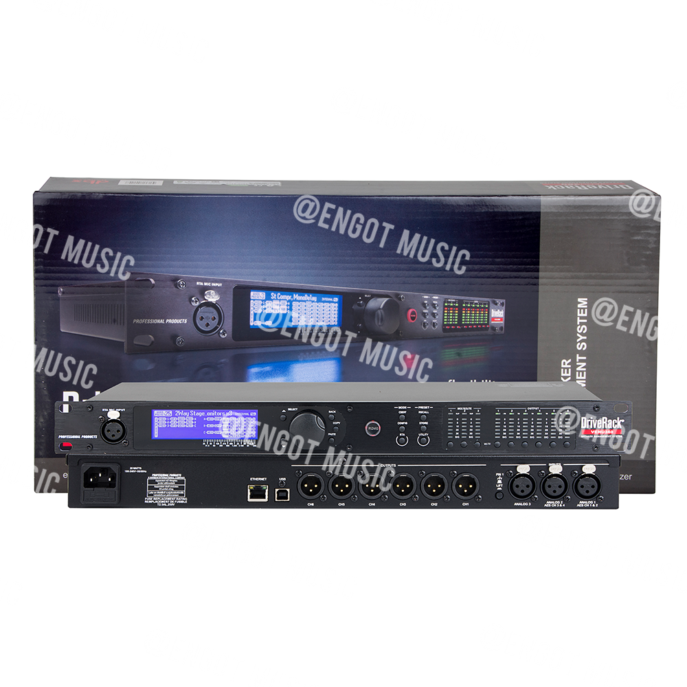 Dbx DriveRack VENU360 Karaoke Mixer Board - 3in6out DSP Processor