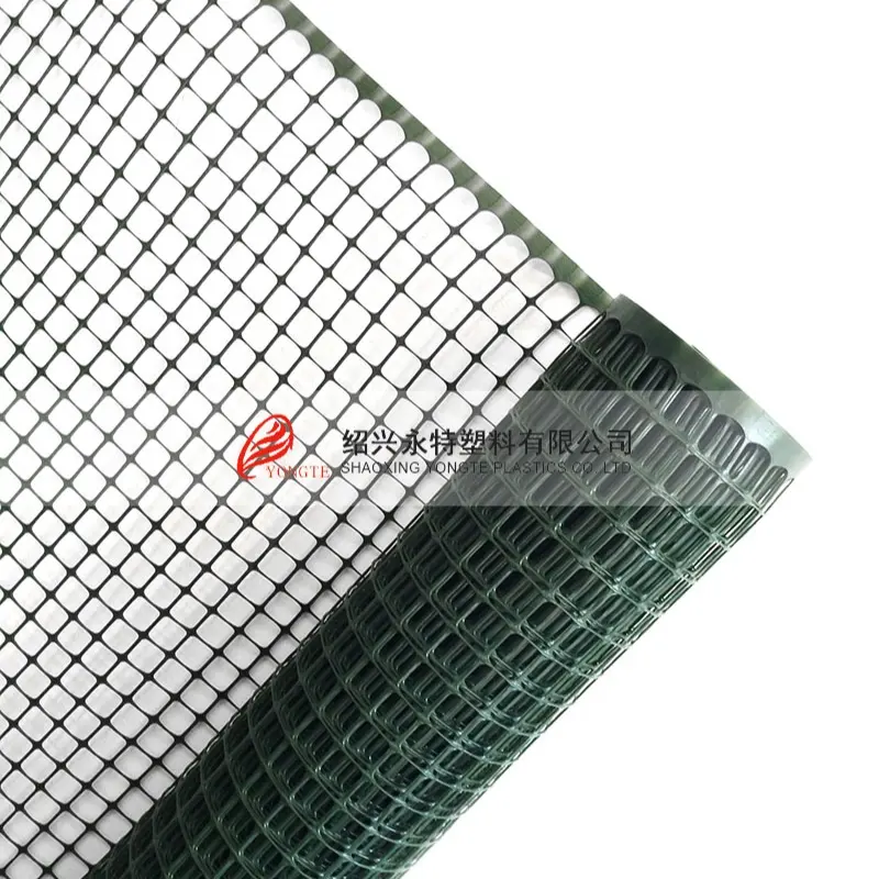 Plastic square mesh for garden fence and farm