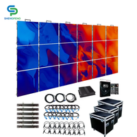 Полноцветный уличный рекламный LED-экран P2.976 P3.91, арендные LED-кабинеты для церкви, концертной сцены, фона для сцены