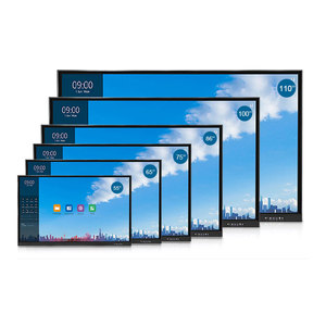 Dual OS Android x86 ops zero bonding 65 pulgadas 20 puntos infrarrojo multi pantalla táctil Pantalla de panel interactivo - Product Image 1