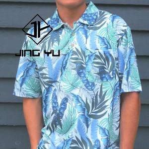 เสื้อโปโลฮาวายพิมพ์ลายคุณภาพสูง รับผลิตตามสั่งพร้อมโลโก้ สำหรับกีฬาชายหาด กอล์ฟ และเสื้อผ้ากีฬาอื่นๆ จากผู้ผลิต - Product Image 3
