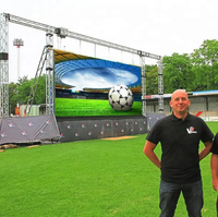 Fondo de pantalla de fondo Led de escenario 500x500 Panel Led P2.6 P3.91 Iglesia Interior Led Video Wall para Dj Booth Concierto Evento