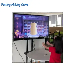 3D интерактивные игры с сенсорным экраном и интерактивными обучающие игры для игры по изготовлению керамики