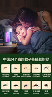 Lampe anti-moustiques électronique silencieuse pour intérieur, piège à insectes électrique, lutte antiparasitaire